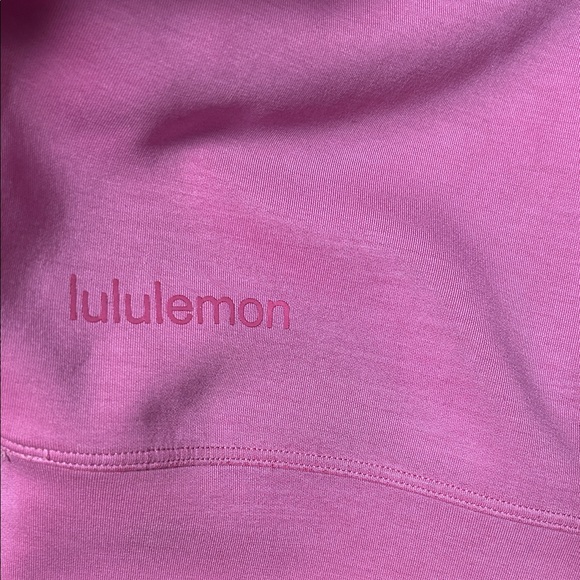 Lululemon Softstreme Perfectly Oversized Crop Crew, size 2. - Picture 3 of 4